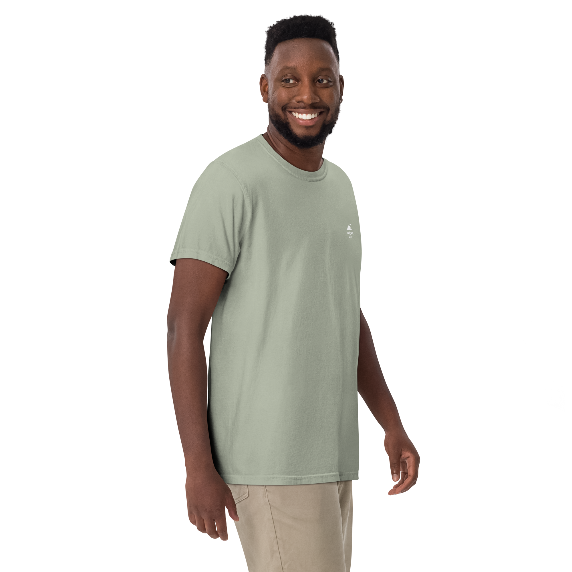 Garment-dyed heavy T-shirt