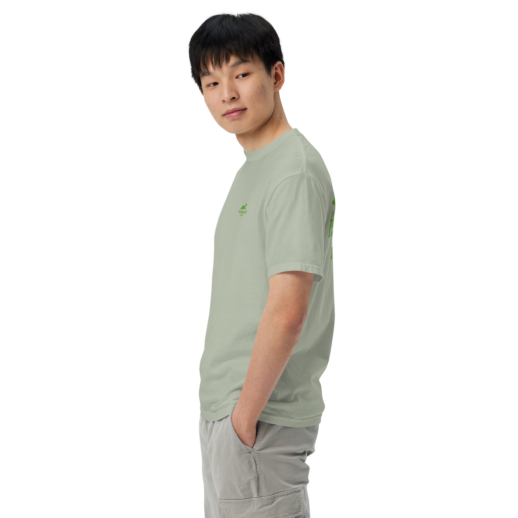 double-needle topstitched collar