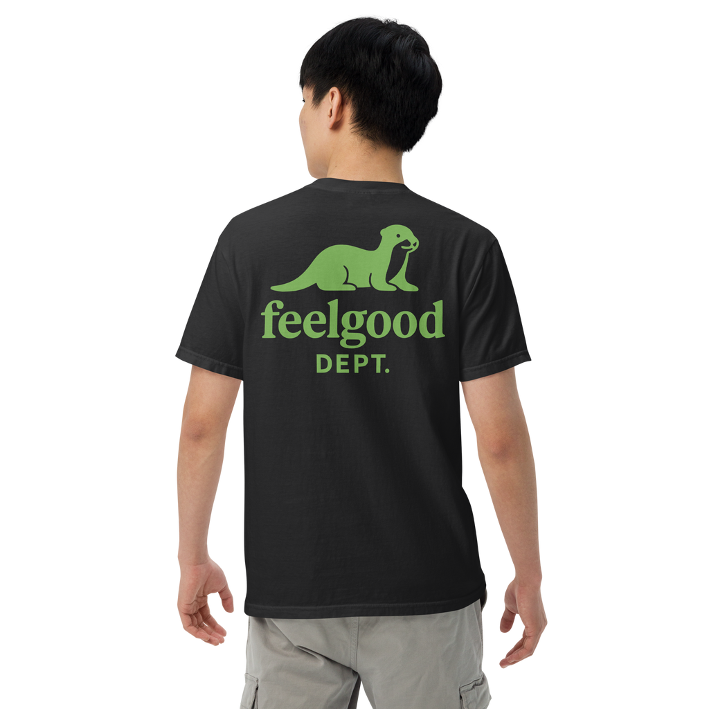 double-needle topstitched collar