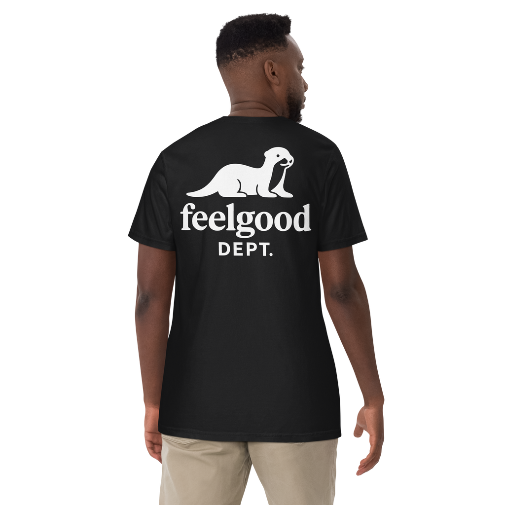 Garment-dyed heavy T-shirt