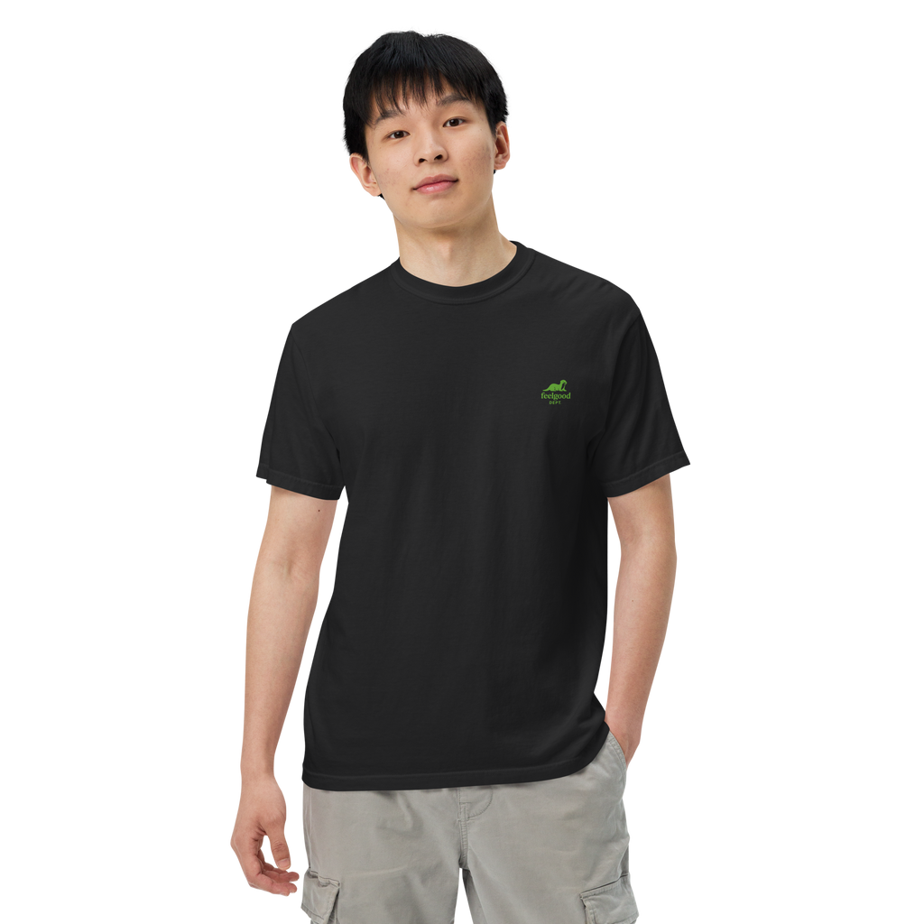 double-needle topstitched collar