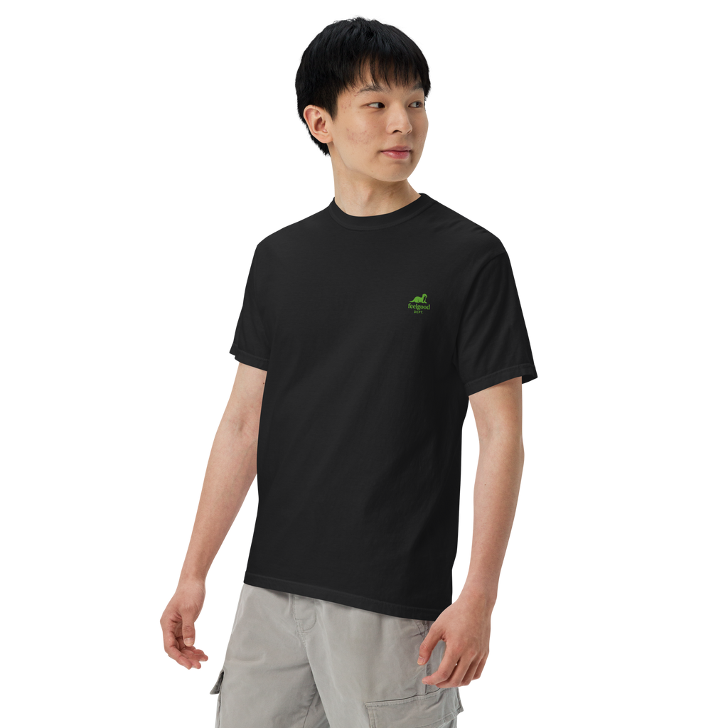 double-needle topstitched collar