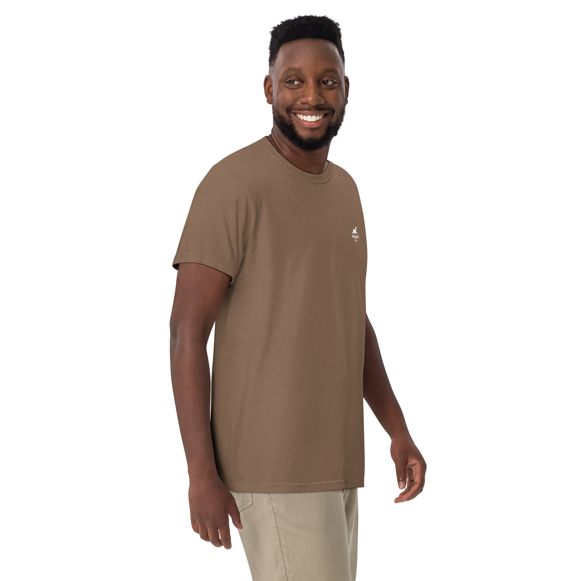 Garment-dyed heavy T-shirt