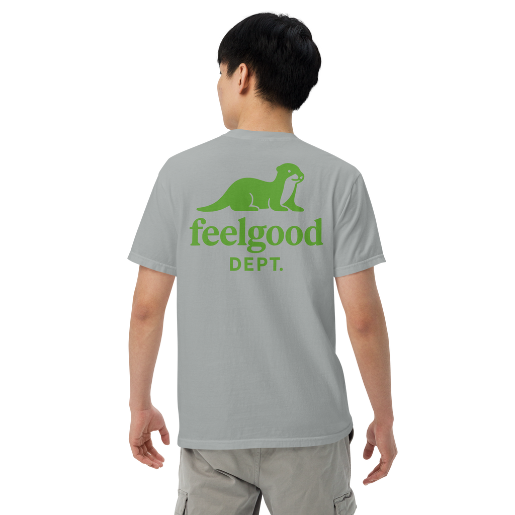 double-needle topstitched collar