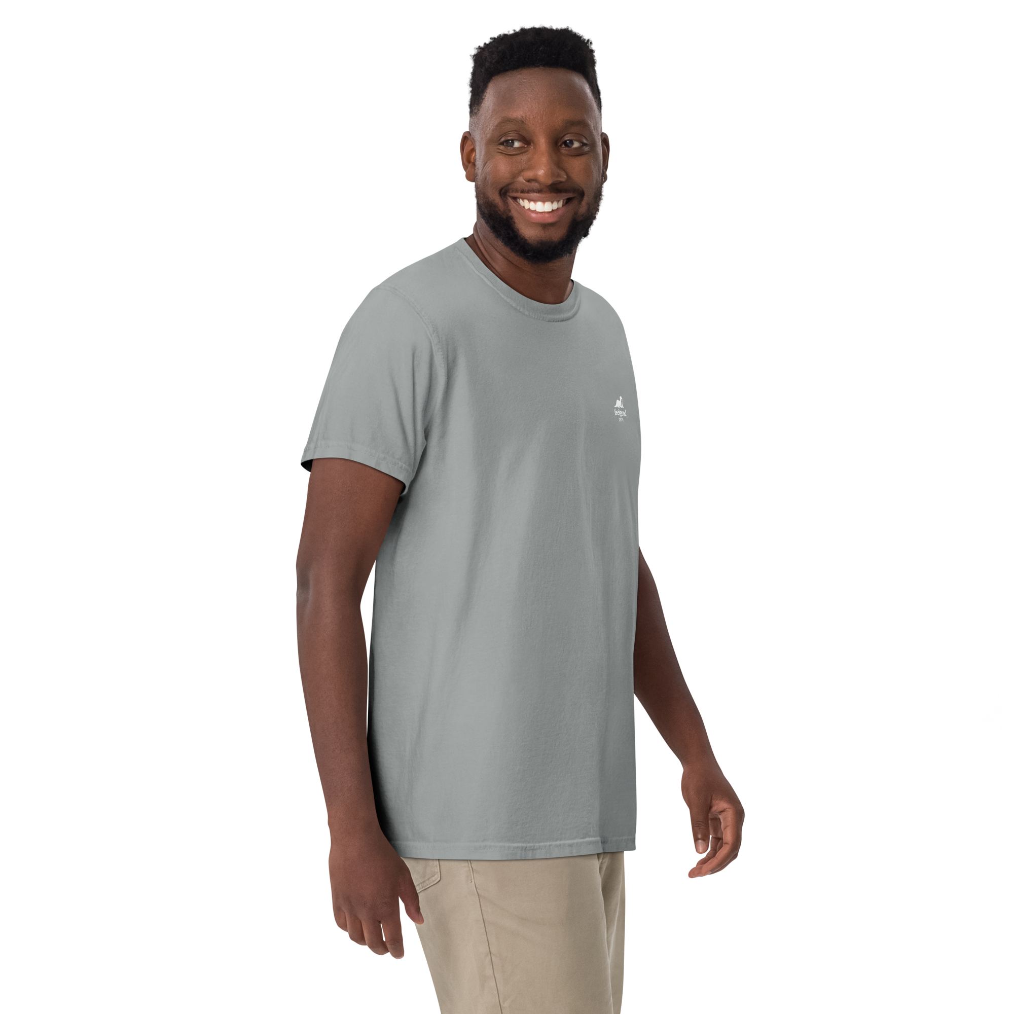 Garment-dyed heavy T-shirt