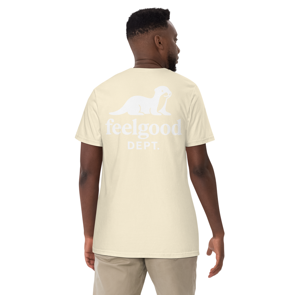 Garment-dyed heavy T-shirt