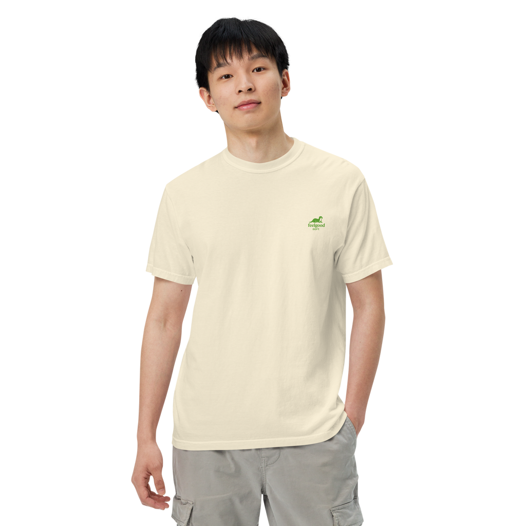 double-needle topstitched collar