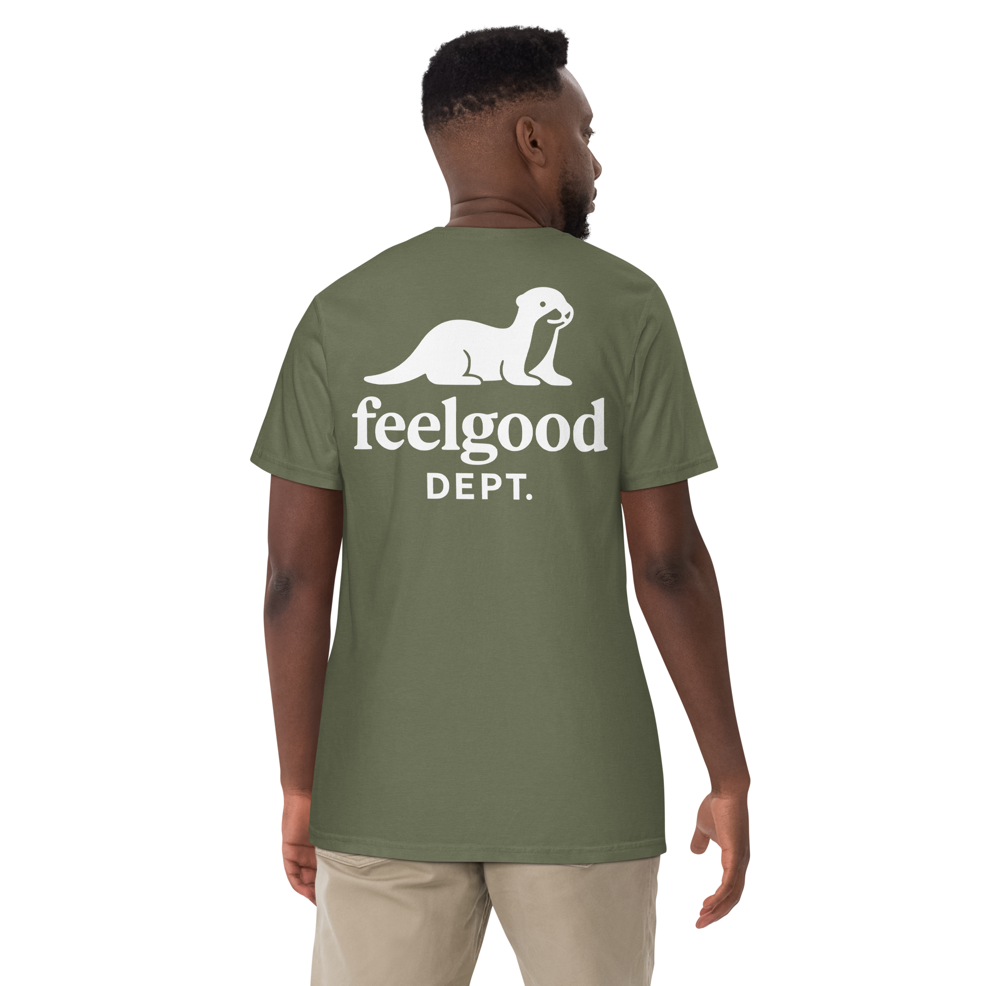 Garment-dyed heavy T-shirt