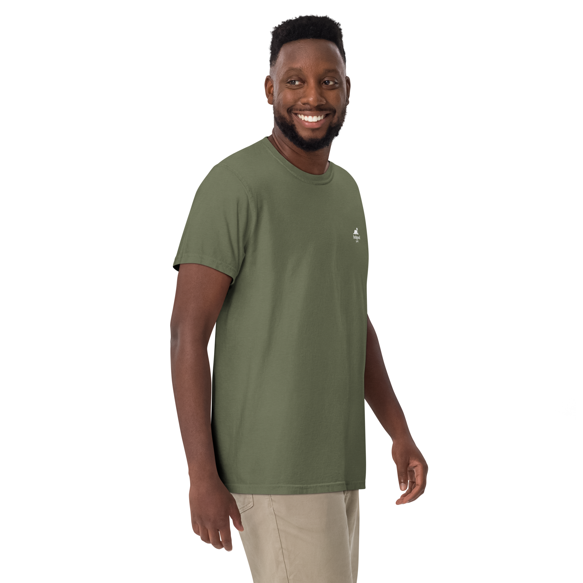 Garment-dyed heavy T-shirt