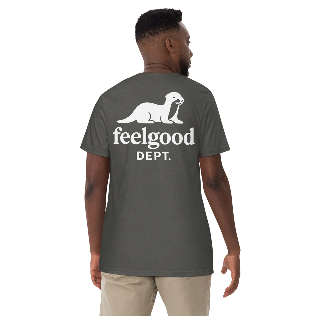 Garment-dyed heavy T-shirt