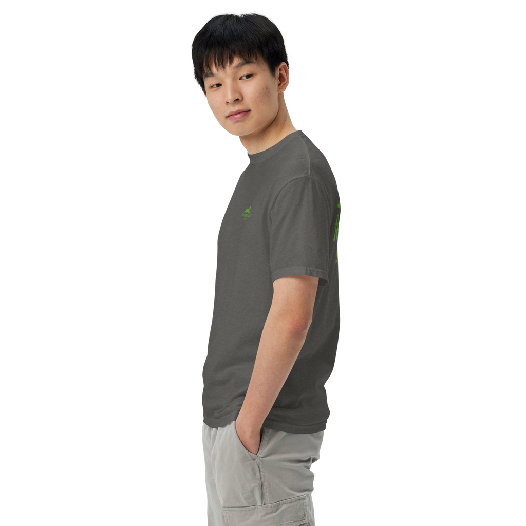 double-needle topstitched collar