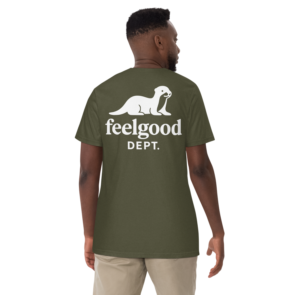 Garment-dyed heavy T-shirt