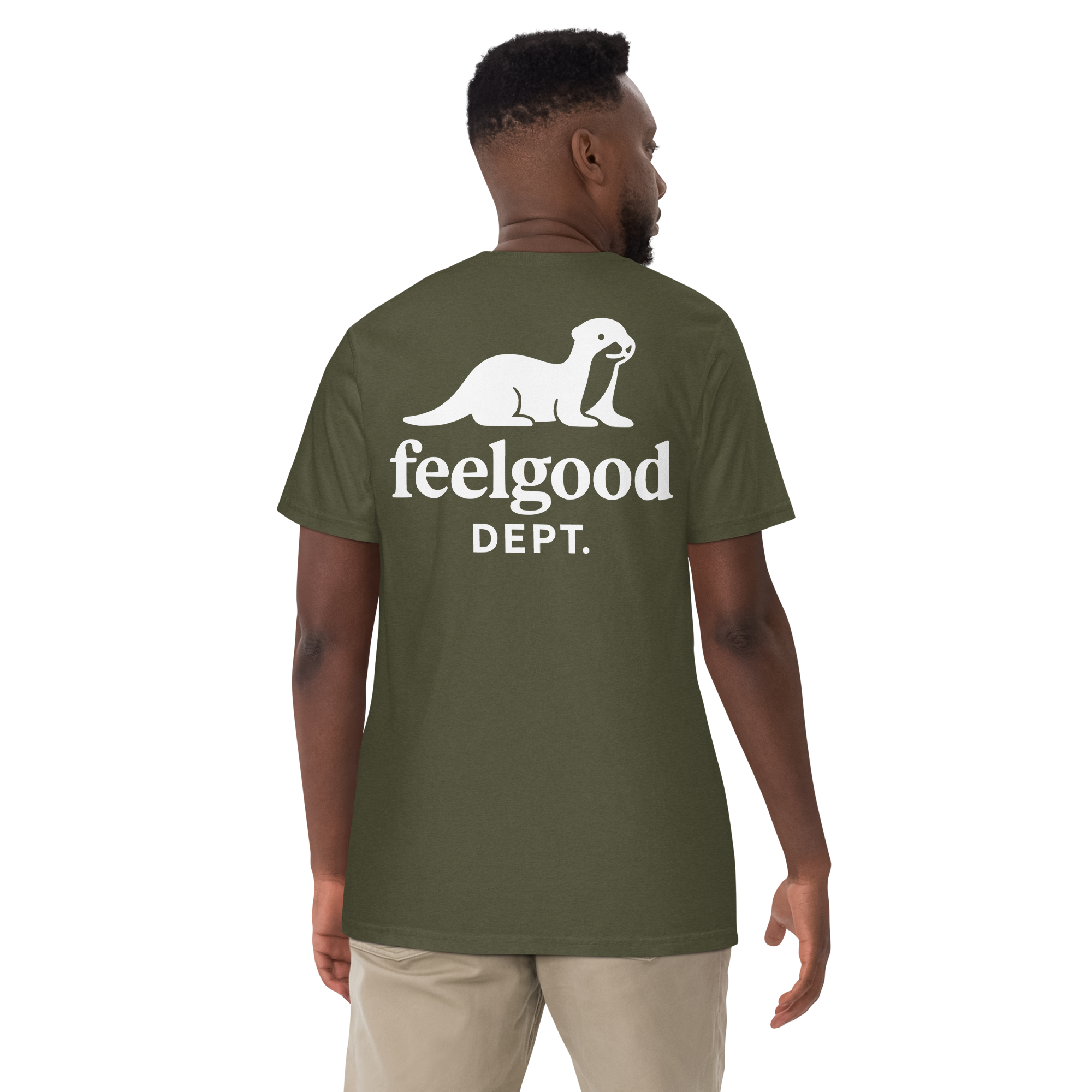 Garment-dyed heavy T-shirt