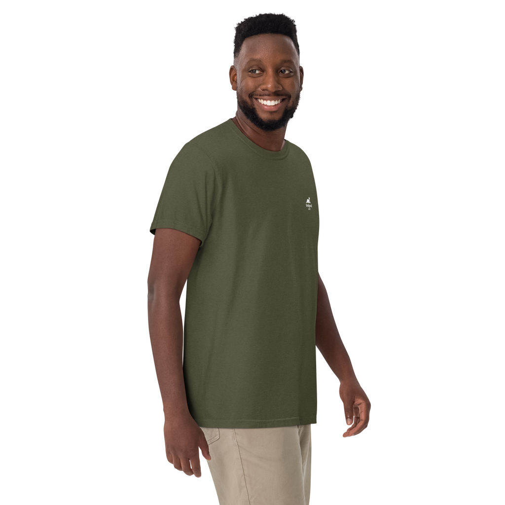 Garment-dyed heavy T-shirt