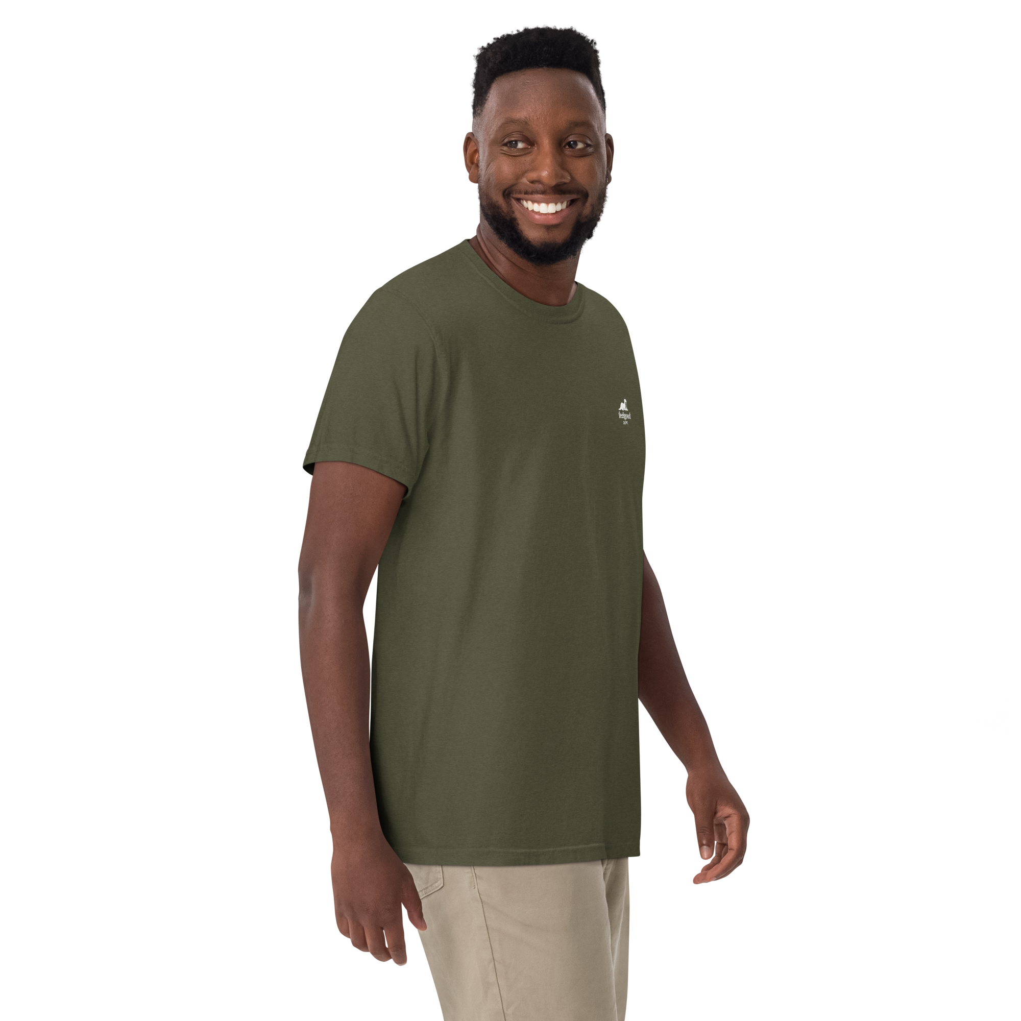 Garment-dyed heavy T-shirt