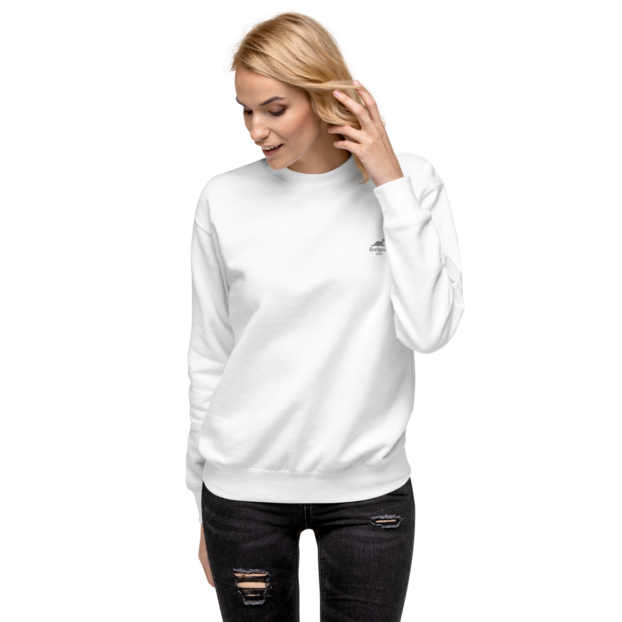 cotton face sweatshirt
