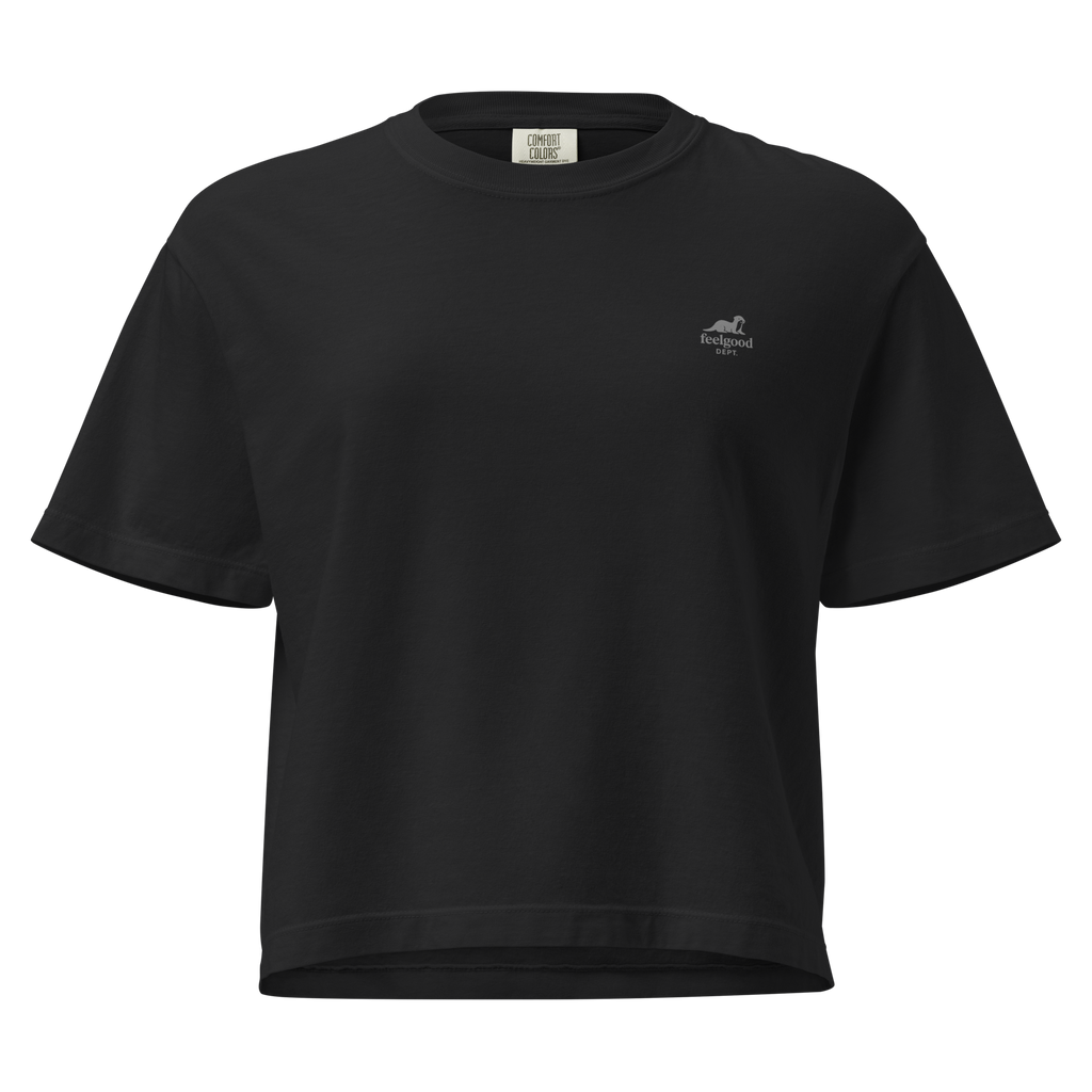 boxy fit with mid-length