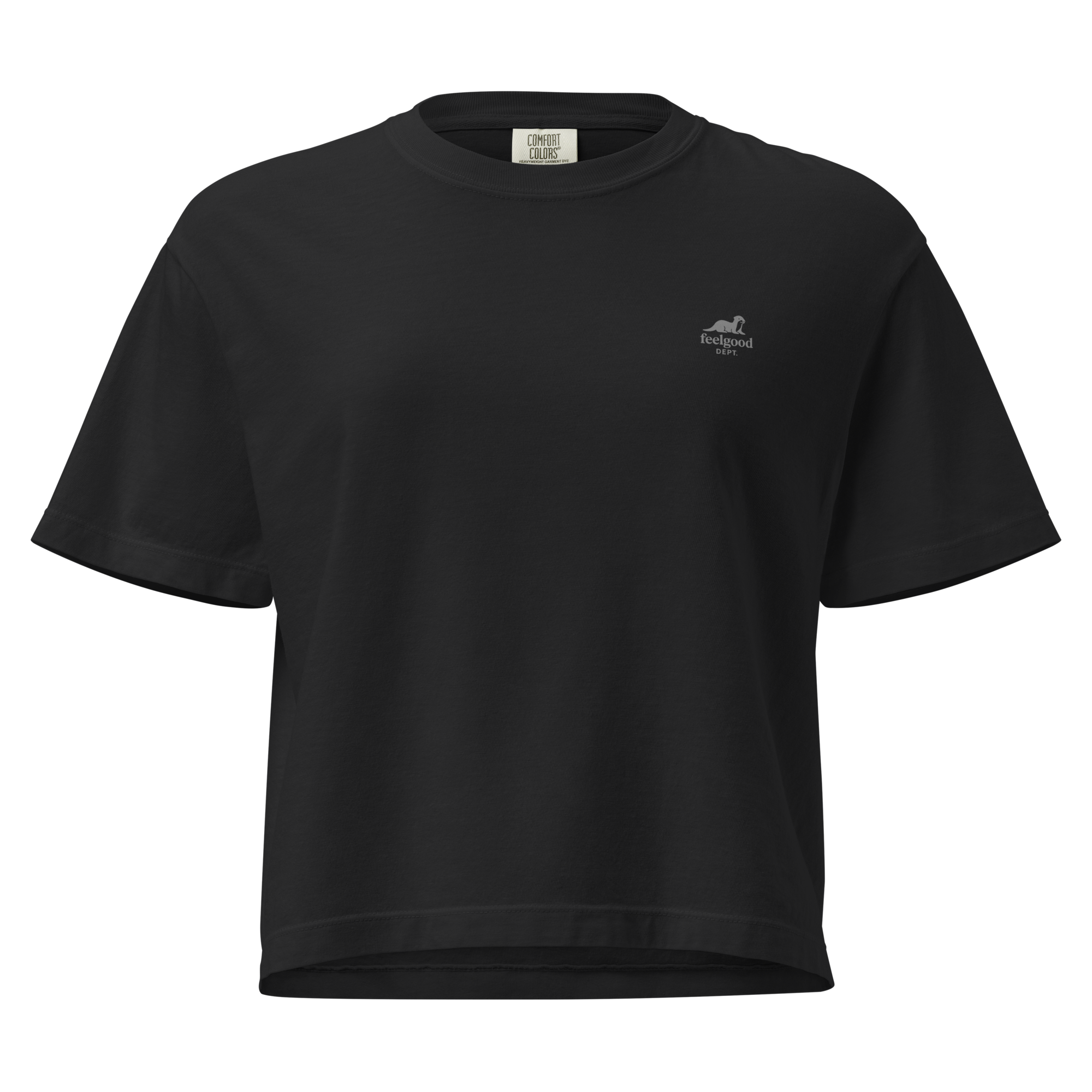 boxy fit with mid-length