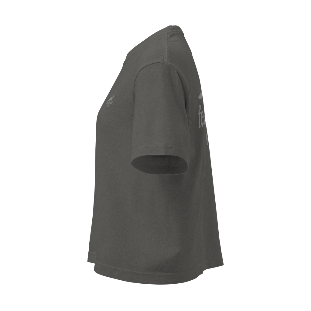 boxy fit with mid-length